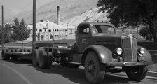 White Truck and Trailer,1937, Salt Lake City, Utah.jpg