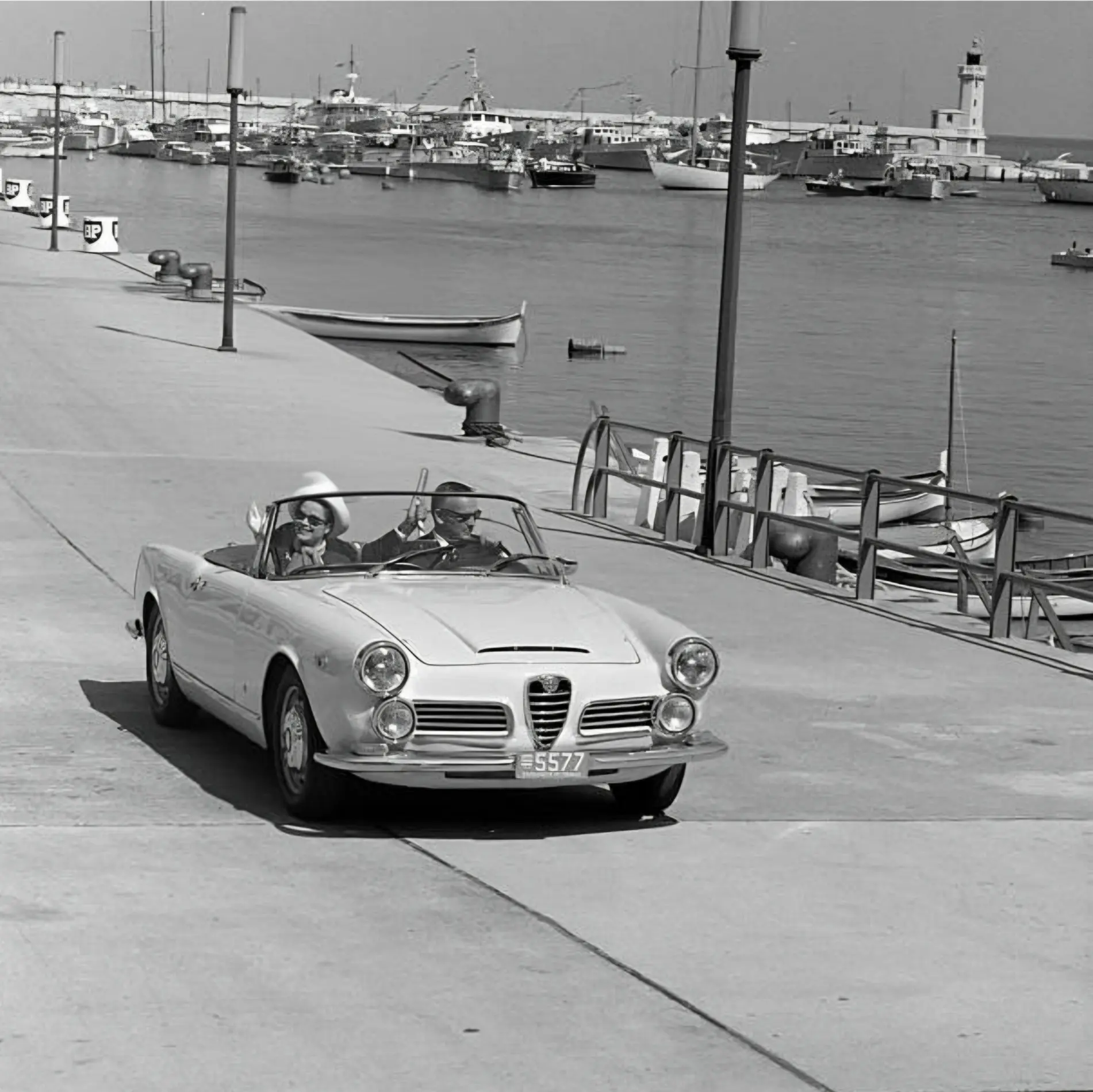 1964 Formula 1 Monaco GP, Monte Carlo Prince Rainier III and Princess Grace Kelly.webp