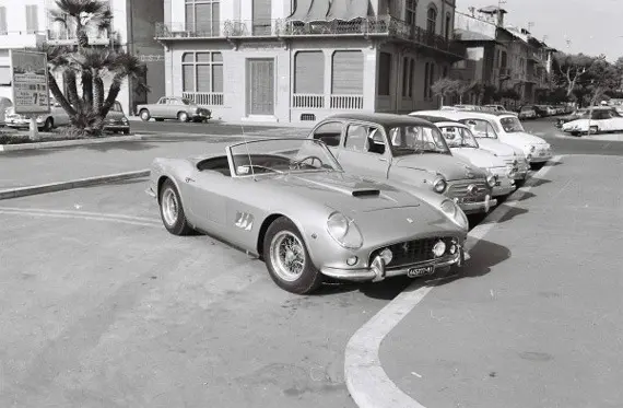 Ferrari 250GT Spyder California spotted in Italy in 1959.webp