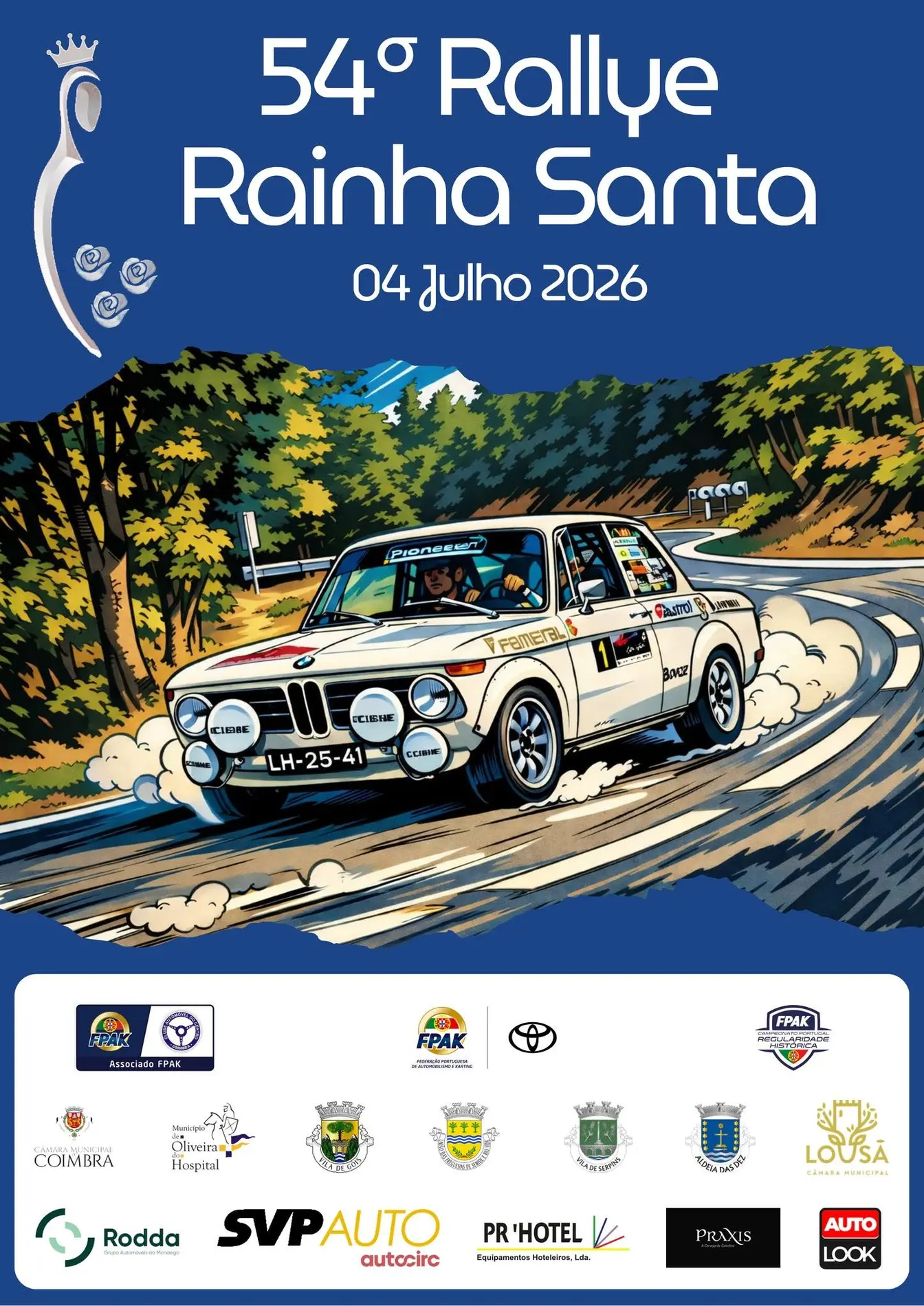 Cartaz - Rali Rainha Santa 2026.webp
