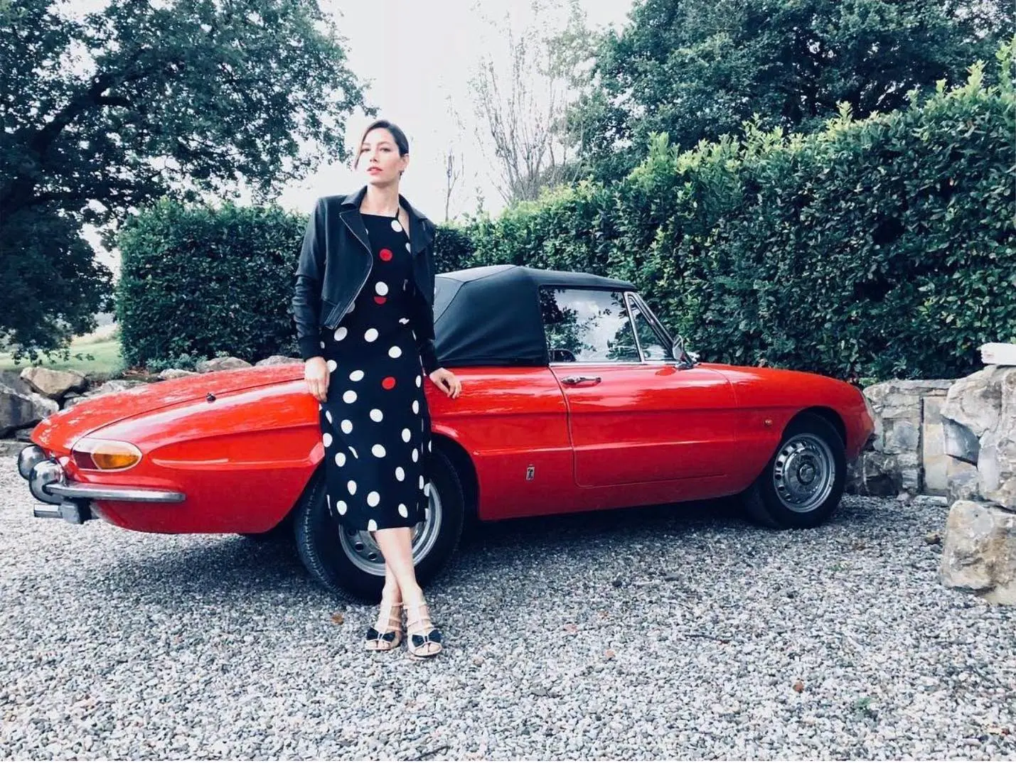 Justin Timberlake Jessica Biel 1968 Alfa Romeo Spider Duetto2.webp